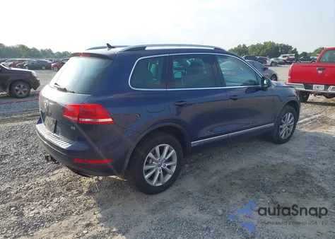 2013 Volkswagen Touareg Vr6 Sport z USA, uszkodzony, nr VIN WVGEF9BP7DD001241